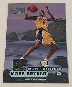 lot 230 image: Kobe Bryant 1997-98 Skybox Metal Universe #86 Basketball Card