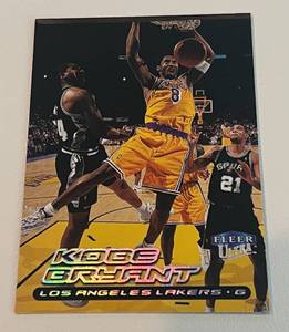 lot 232 image: Kobe Bryant 1999 Fleer Ultra #50 Basketball Card