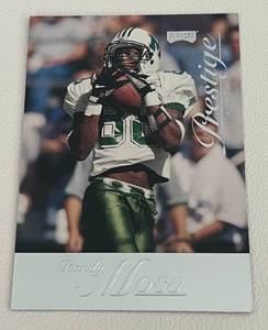 lot 269 image: Randy Moss RC - 1998 Prestige Playoff #173  - Minnesota Vikings Rookie Football Card