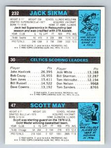 lot 23 image: Larry Bird RC 1980 Topps #30 Rookie Vintage Basketball Card