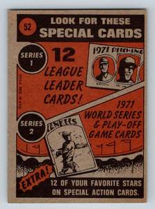 lot 87 image: Harmon Killebrew 1972 Topps In Action #52 Minnesota Twins Vintage Baseball Card