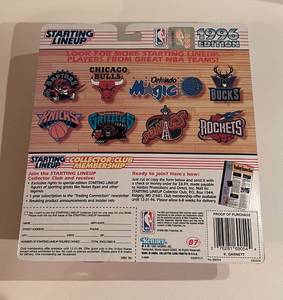 lot 371 image: Kevin Garnett Rookie Starting Lineup Figure Minnesota Timberwolves Basketball