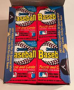 lot 366 image: 1988 Donruss Baseball Wax Box 36 UnopenedSealed Packs of Cards