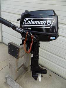 5 HP Coleman Fourstroke Motor