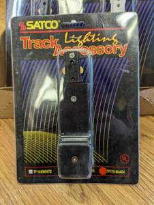 17 Satco Conduit Connector, for Track lighting, Black