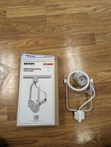 23 Nuvo Par30 Gimbal Ring Track head,for Track lighting, White