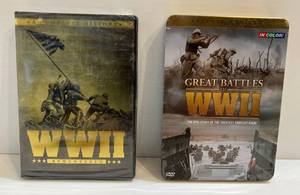 lot 13 image: Group Of WWII DVD Sets NIB