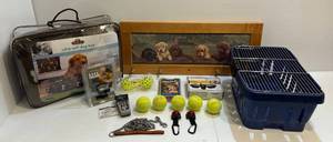lot 15 image: Group Of Misc. Dog & Pet Items Including