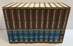 lot 33 image: 1981 Encyclopaedia Britannica Vol. 1-10 & Guide To The Britannica