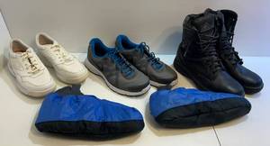 lot 61 image: Group Of Misc. Mens Shoes Size 15 Including Nike, Rockport And More