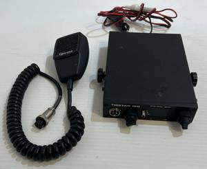 lot 126 image: Vintage Tristar 120 Compact 120 Channel CB Radio WMicrophone And 12V Hookup (Untested)