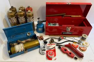 lot 153 image: Misc. Torches With BernzOmatic Camping Fuel