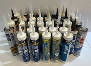 lot 156 image: Group Of Silicone, Caulking And More