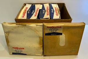 lot 158 image: Group Of Misc. Vintage AFP-40 & AFP- 97 Automotive Air Filters