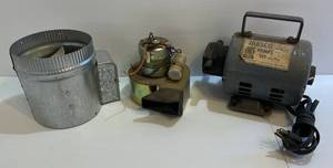 lot 164 image: Jabsco Water Pump And Two Blower Fans