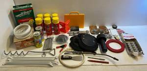 lot 181 image: Box Full Of Home Repair Items And More