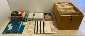 lot 187 image: Large Group Of Repair Manuals CB, TVs And More