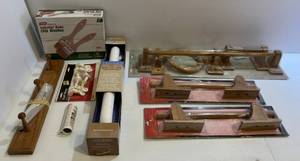 lot 194 image: Group Of Bathroom Acessories Including Towel Bars And More Most NIB