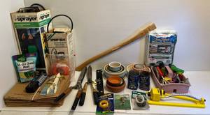 lot 196 image: Group Of Misc. Lawn & Garden Items