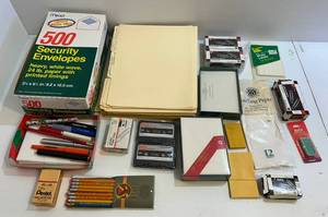 lot 208 image: Group Of Misc. Office Supplies
