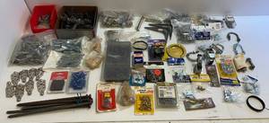 lot 214 image: Large Group OF Misc. Wall Anchors And More