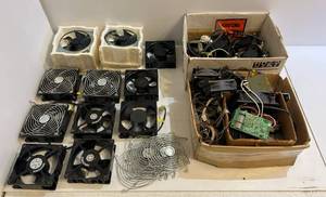 lot 223 image: Group Of Misc. Electrical Fans And More