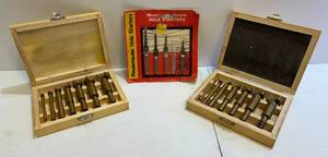 lot 315 image: Frostner Bits 7 Pc. Titanium Sets And Hole Starters NIB