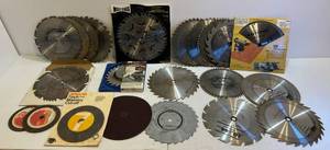 lot 317 image: Misc. Table Saw Blades Some NIB