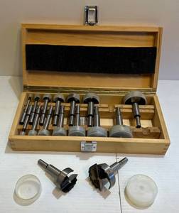 lot 320 image: Drill Master 16Pc. Forstner Bit Set