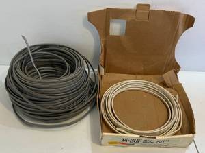 lot 339 image: Misc. Outdoor Wire 2 Wire With Ground More Than 250 Ft.