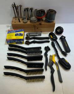 lot 343 image: Group Of Misc. Tools Including Hole Saws And More