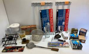 lot 345 image: Group Of Misc. Vintage Household Items And More