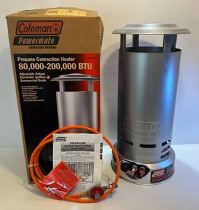 lot 348 image: Coleman Powermate Industrial Propane Heater (NIB)