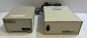 lot 229 image: Powervar Brand  3 Stage Toroidal Power Conditioner With Common Mode PI-Filter And Cuesta Systems Inc. Datasaver AC Power Backup 200W, 120V, 60hz