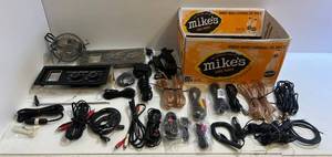 lot 241 image: Group Of Misc. Electronic Audio Cords, Speaker Wire And More