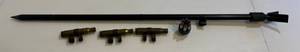 lot 253 image: Group Of Misc. Gun Shells Including 357 Mag. Hole Tip With Speed Loader, Gun Rest And More