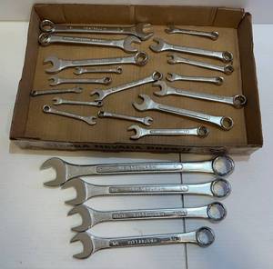 lot 296 image: Group Of Misc. Pittsburgh Brand Wrenches