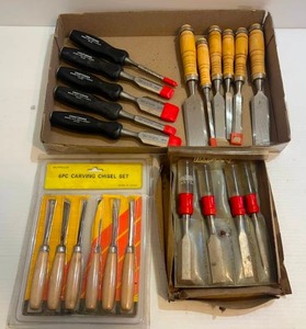 lot 300 image: Group Of Misc. Chisel Sets