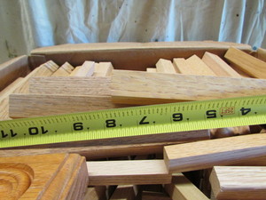 lot 34 image: Box of Wood Pieces