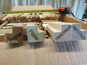 lot 35 image: Box of Wood Pieces