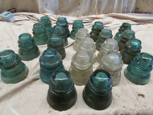 lot 97 image: Antique Insulators