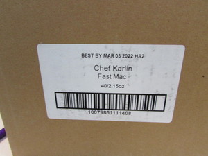 lot 201 image: Macaroni & Cheese