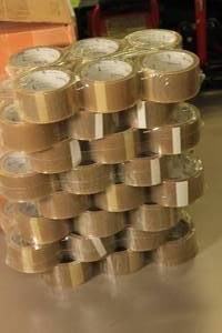 lot 27 image: 48 Rolls of Packing Tape, Fresh Still Sticky 48mm x 50m