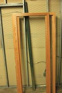 lot 69 image: 7ct Assorted Trim and 2 Metal Sign Posts