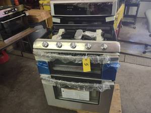 Gas Double Oven Range