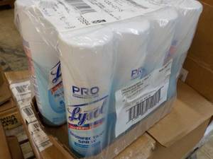 11 Cans Pro Lysol Disinfectant Spra...
