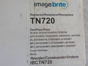 Image Brite TN720 toner Cartridge B...