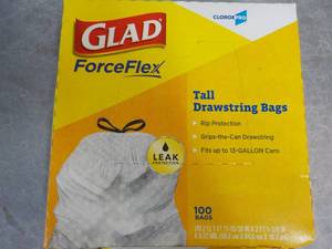 100 ct Glad Ziploc Gallon Storage B...