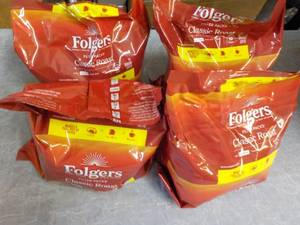 4 Folgers 10 pack Filter Packs - ea...