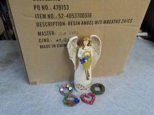 Partial case of Resin Angels with 5...